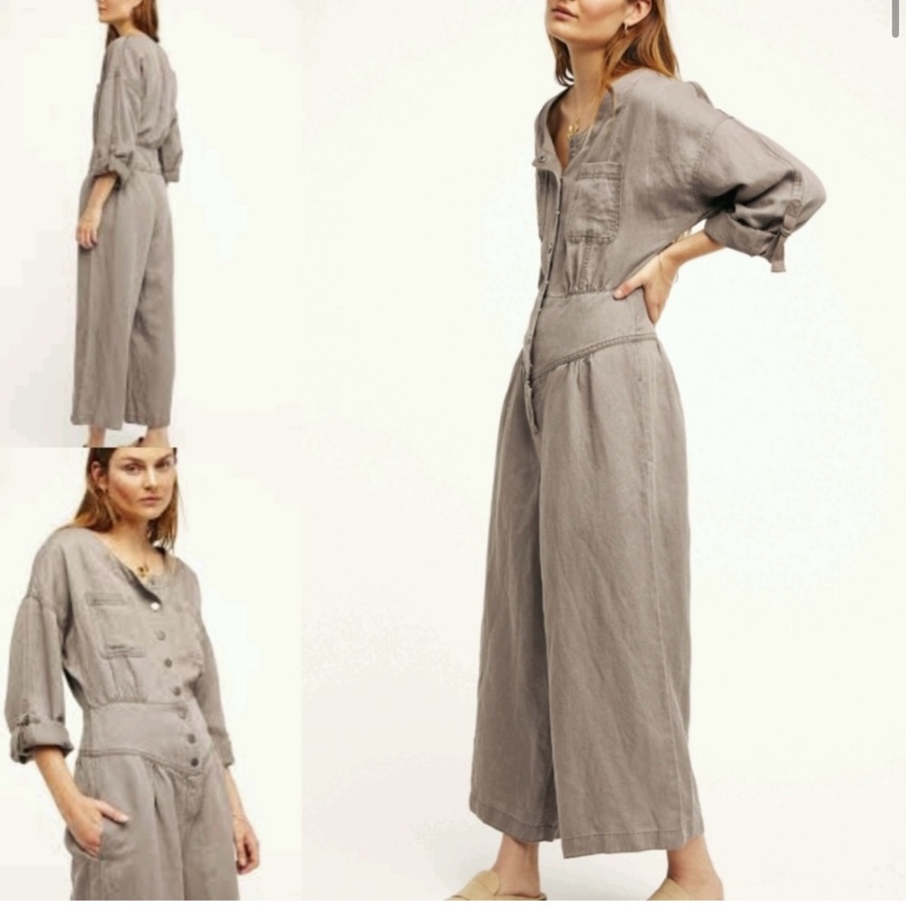 FREE PEOPLE Something About You Utility Jumpsuit